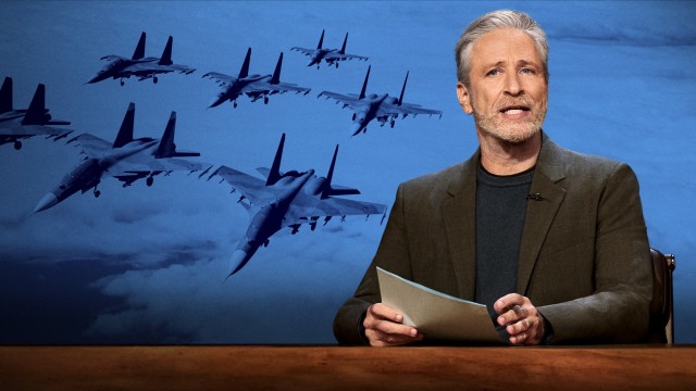 Click to watch 'The Military Industrial...' (popup) The Problem With Jon Stewart